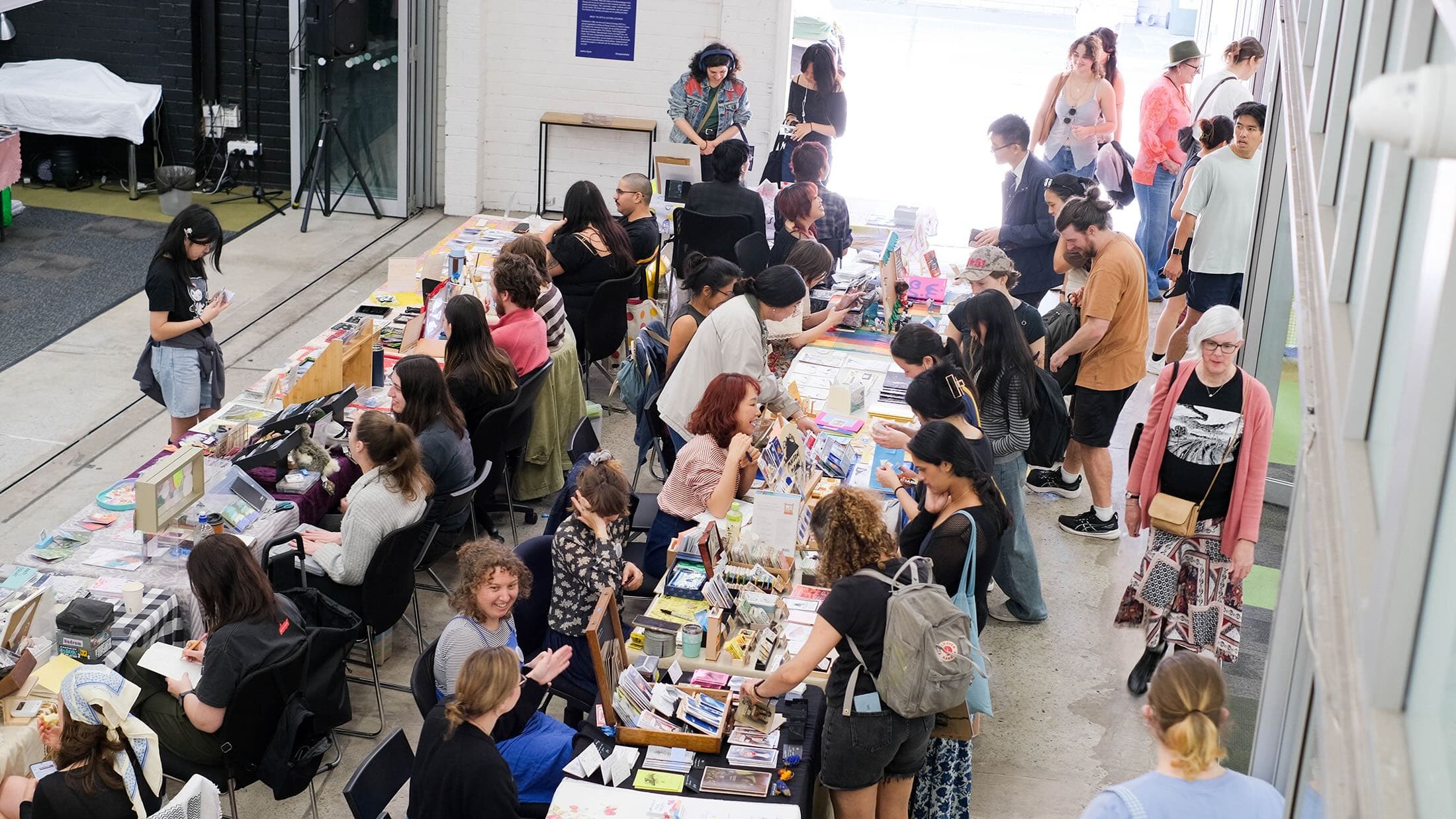 Parramatta Zine Fair in full swing