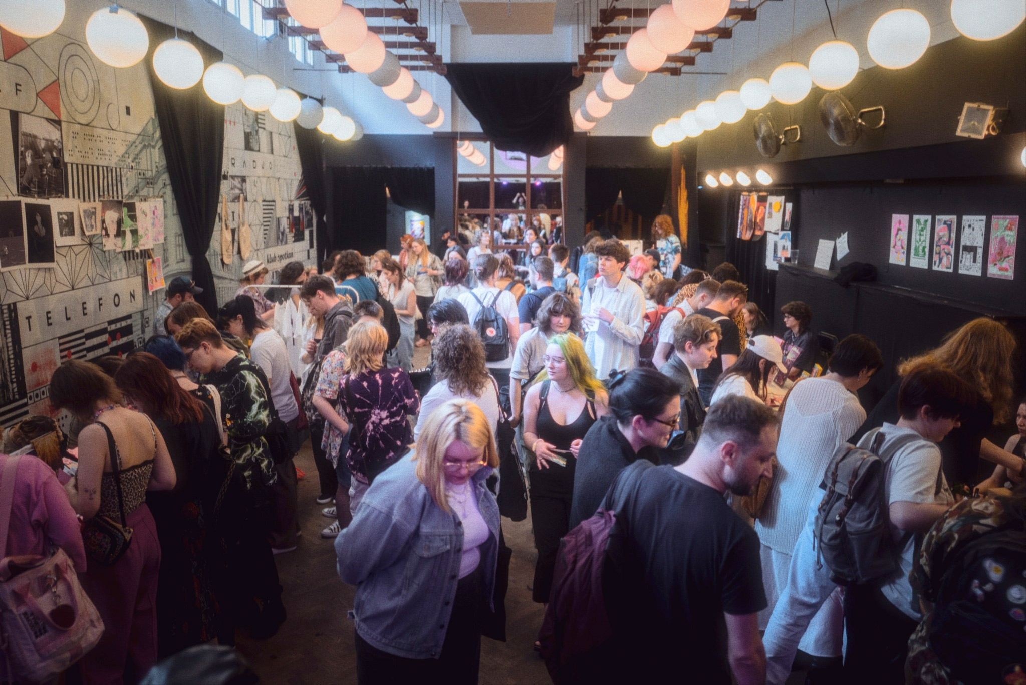 Third edition of Kraków Zine Fest at Poczta Główna, May 2023