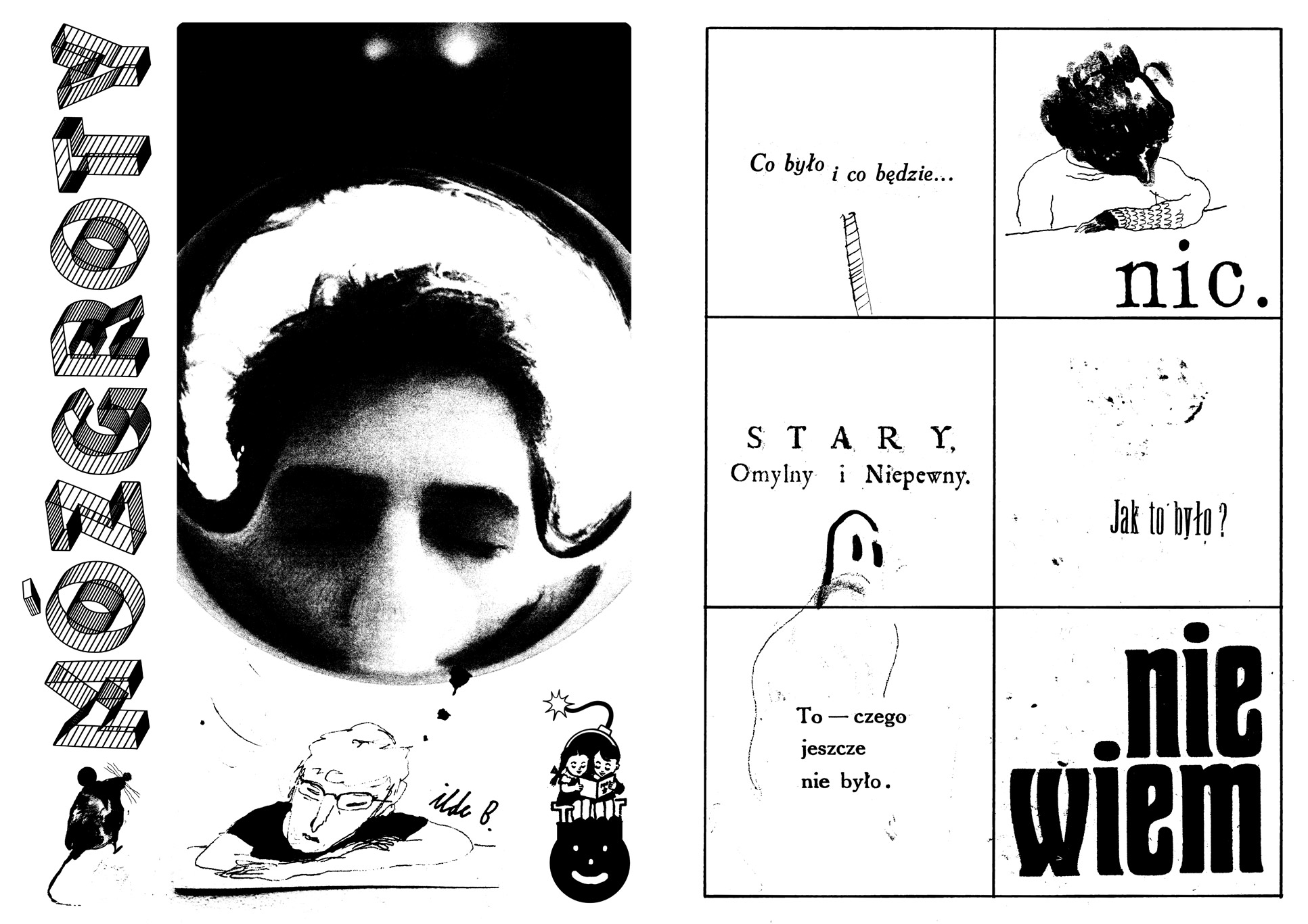 Mózgroty (2025), a zine by Ilde B · Photo by Ilde B